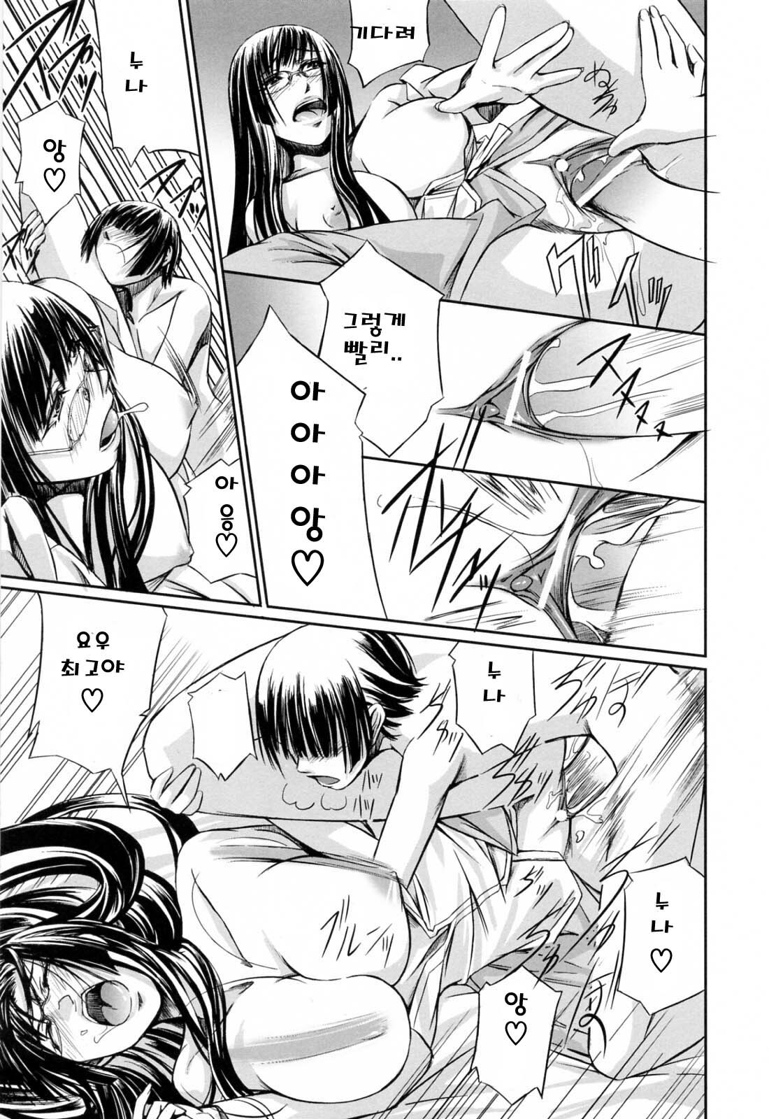 [Nakadera Akira] Kanojo to Ane no Nijuu Rasen | 그녀와 누나의 이중나선 [Korean] page 157 full