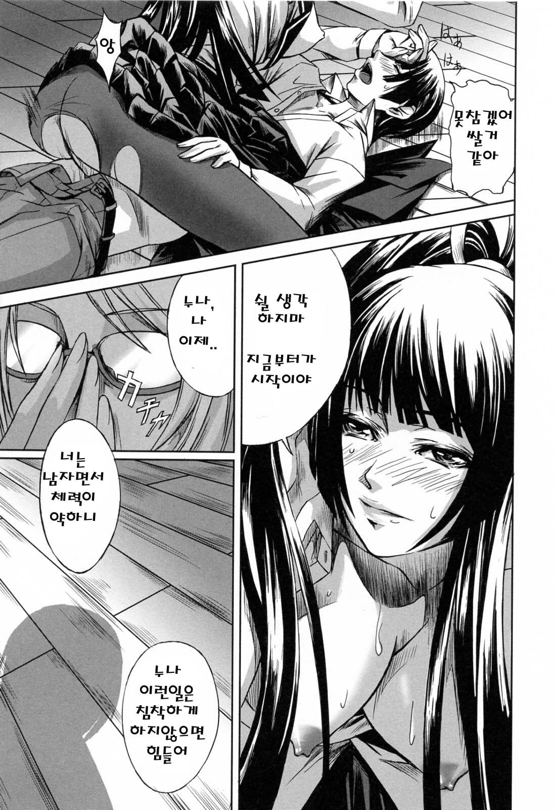 [Nakadera Akira] Kanojo to Ane no Nijuu Rasen | 그녀와 누나의 이중나선 [Korean] page 23 full