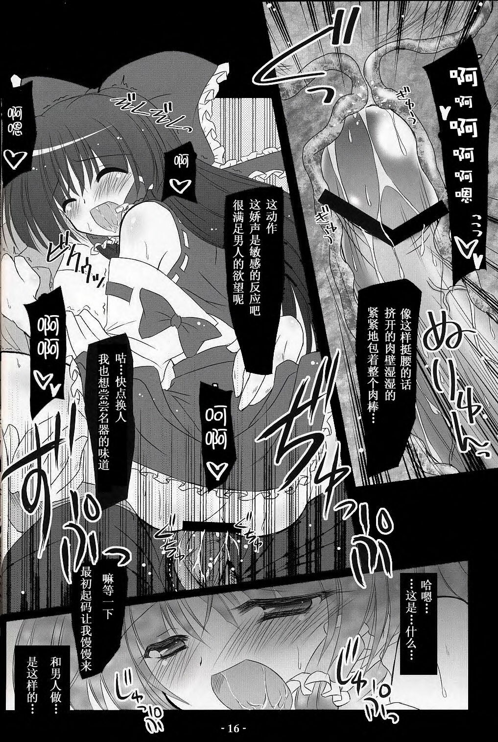 (C75) [Reverse Noise (Yamu)] Musou Fuuin (Touhou Project) [Chinese] [KDays里.糟糕组] page 15 full