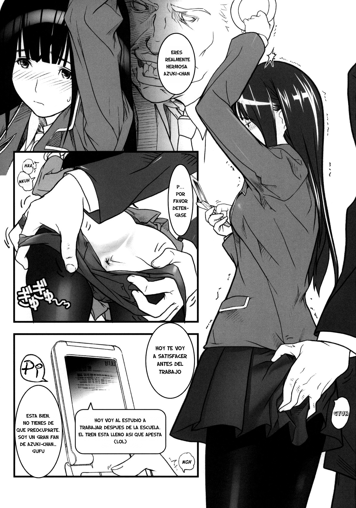 (C76) [FractalThink (Suzuki Mey)] AZUMAN-G (Bakuman) [Spanish] page 4 full