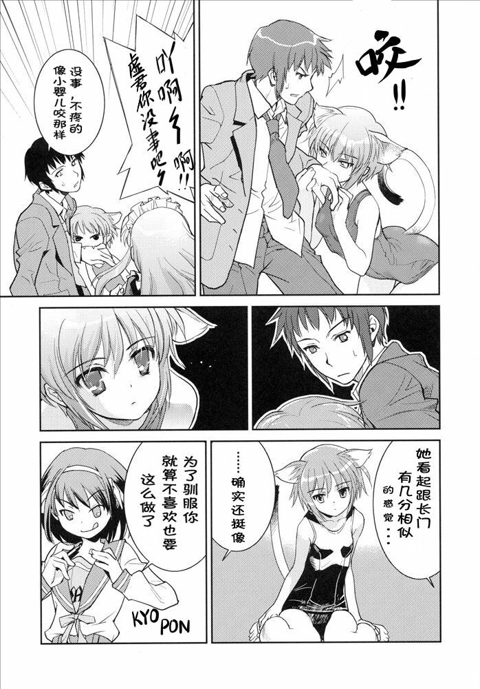 (C71) [Hapoi-dokoro (Okazaki Takeshi)] Arterna (The Melancholy of Haruhi Suzumiya) [Chinese] page 4 full