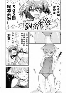 (C71) [Hapoi-dokoro (Okazaki Takeshi)] Arterna (The Melancholy of Haruhi Suzumiya) [Chinese] - page 5