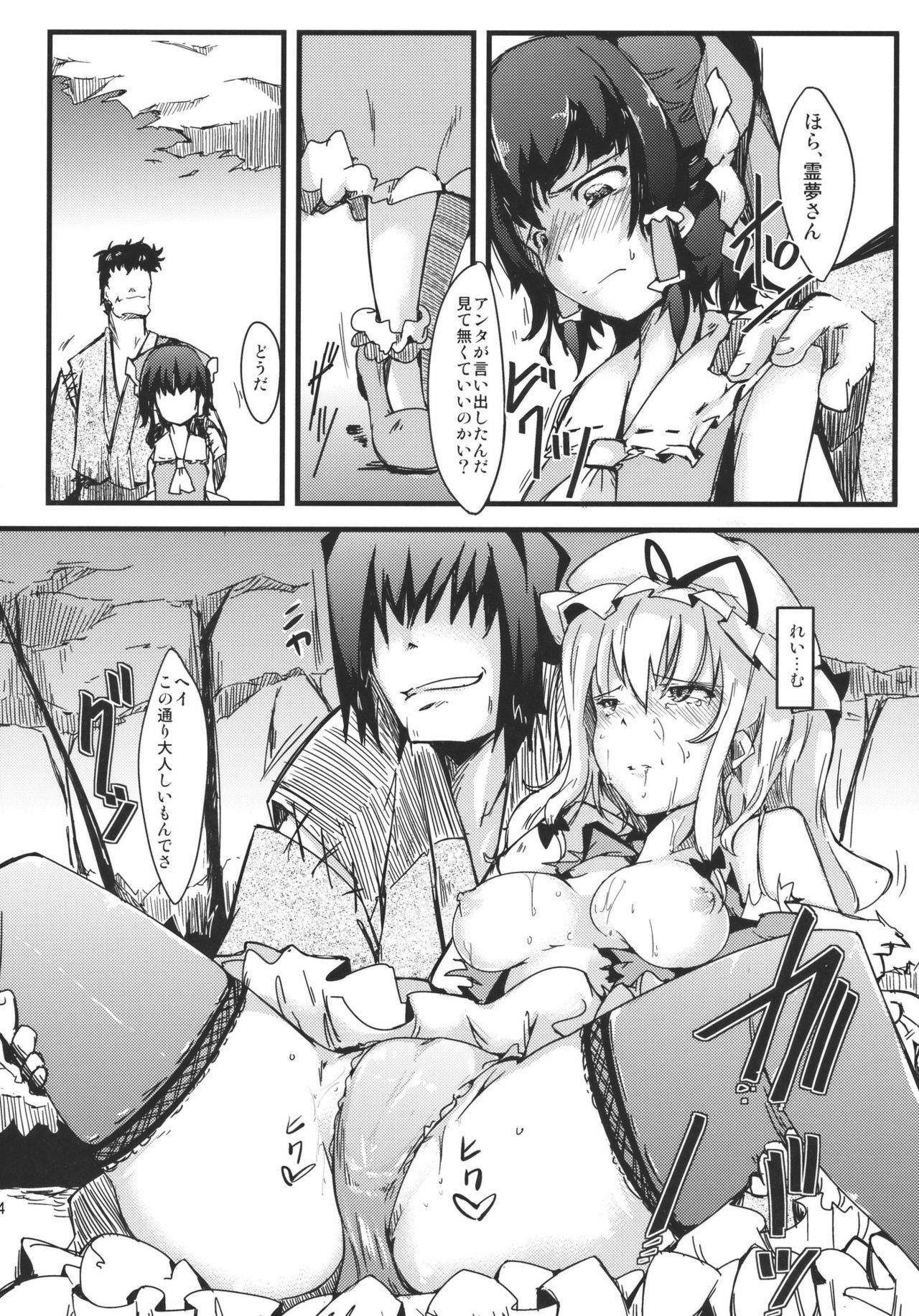 (C79) [*Cherish* (Nishimura Nike)] Chuudokusei no Aru Kankei (Touhou Project) page 14 full