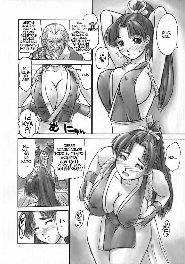 (CR32) [Hellabunna (Iruma Kamiri)] Fighting 6 Button Pad (The King of Fighters) [Spanish] [Jedah12] [Incomplete] page 7 full