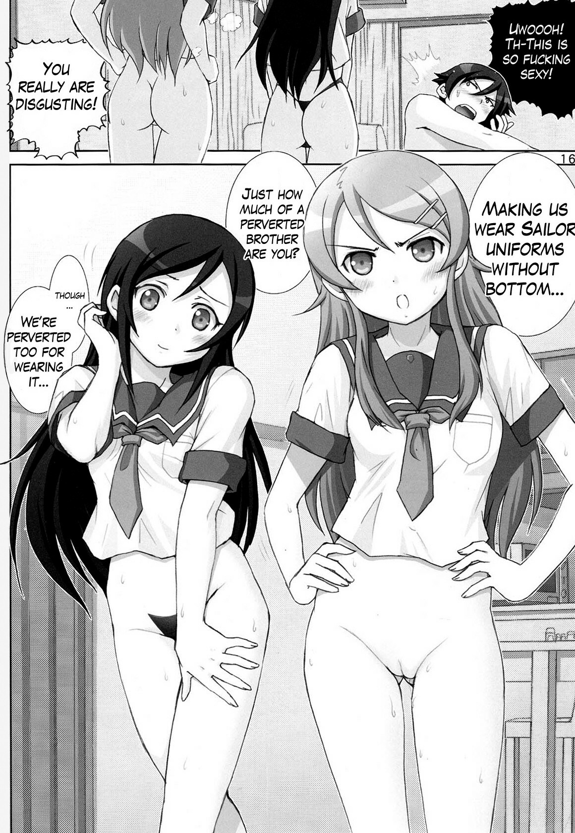 [Raijinkai (Haruki Genia)] Oreimo Binetsu Tyuihou 3 | Little Sister Fever Warning 3 (Ore no Imouto ga Konna ni Kawaii Wake ga Nai) [English] =LWB= page 15 full