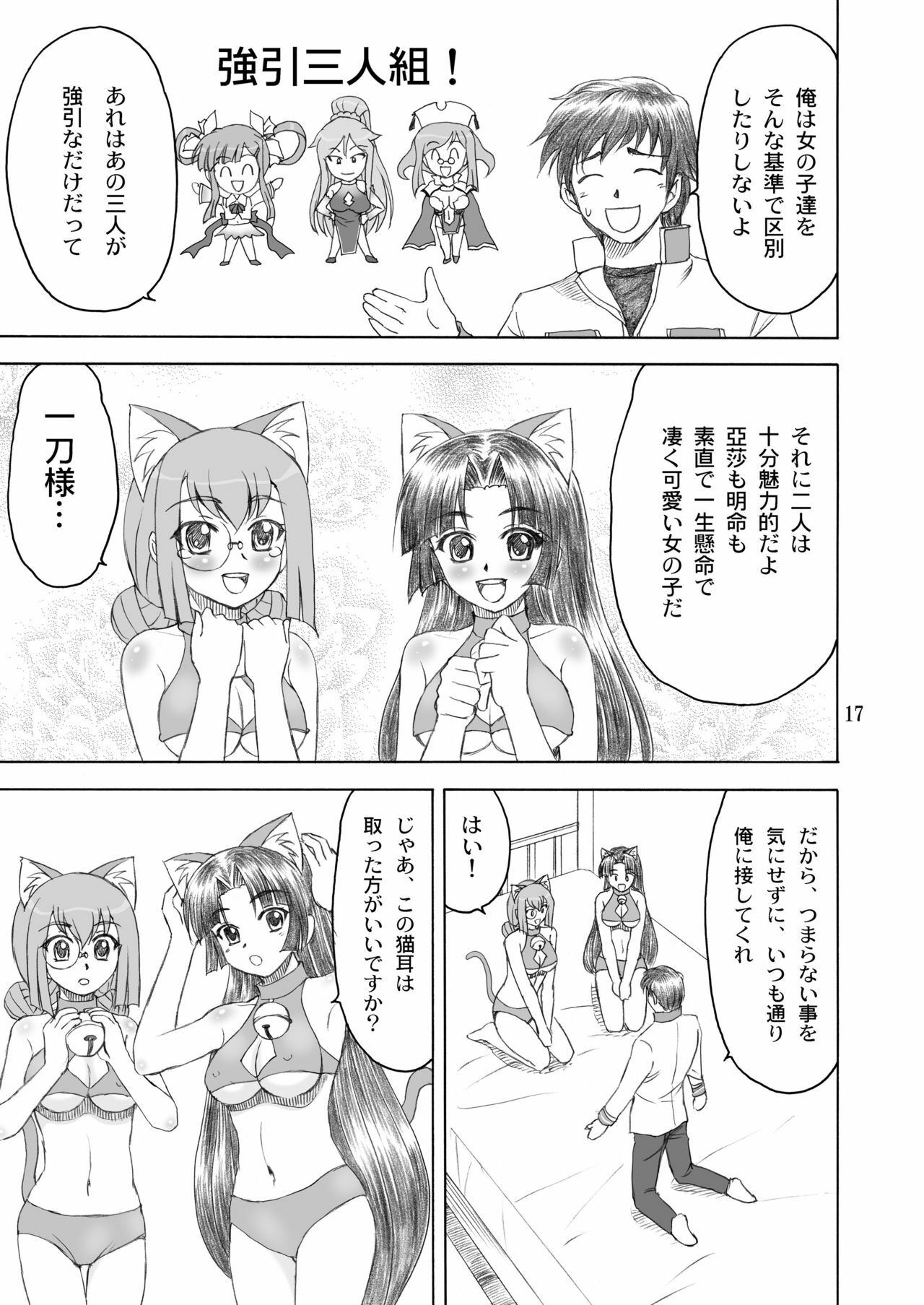 [Yasrin-Do (Yasu Rintarou)] Nyan Nyan * Shao Nyan (Shin Koihime Musou) [Digital] page 17 full