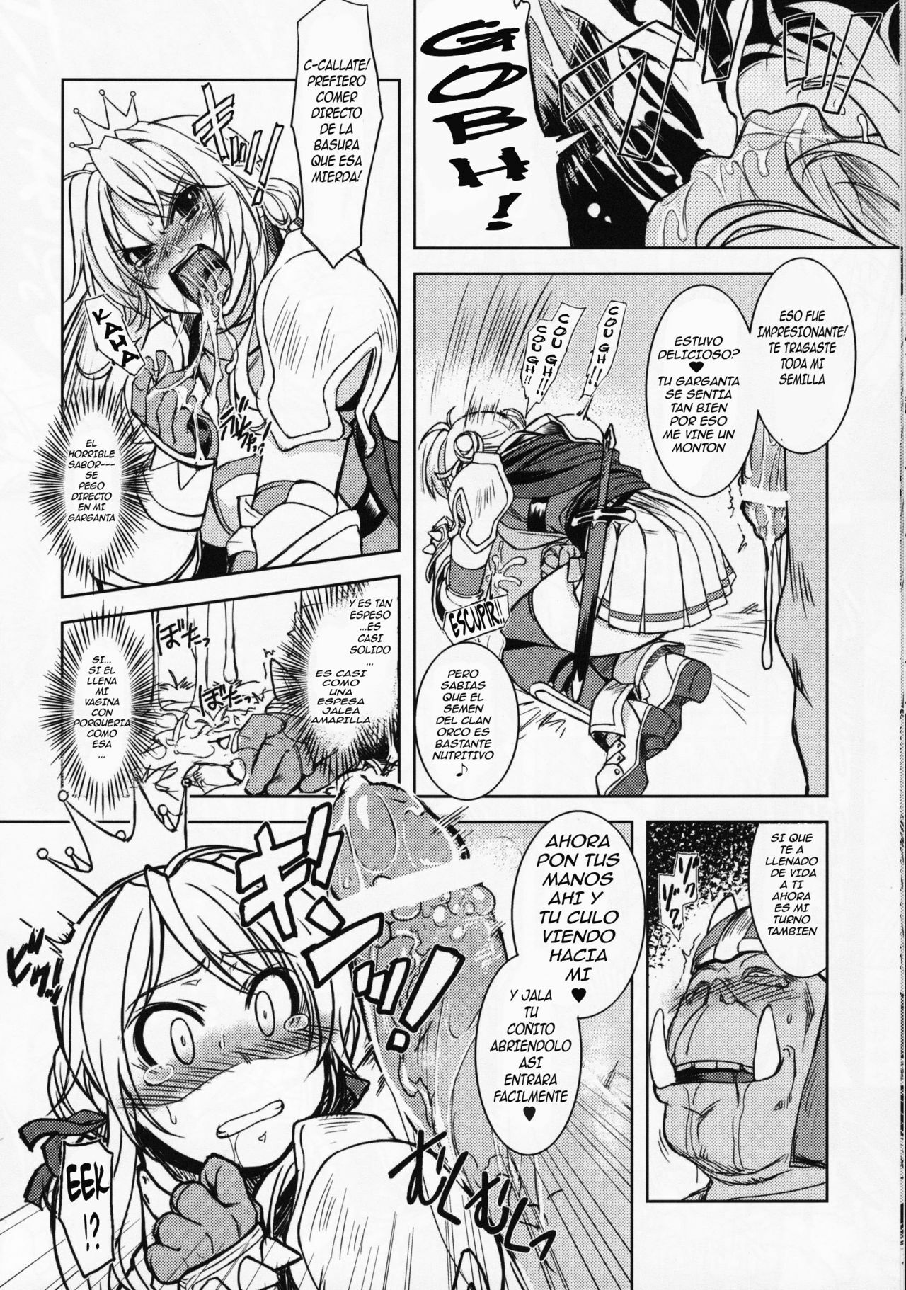 (C76) [Xration (mil)] Hime Kishi Tame | Princesa Caballero Domesticada (Ragnarok Online) [Spanish] [Kallen-Kozuki] page 12 full