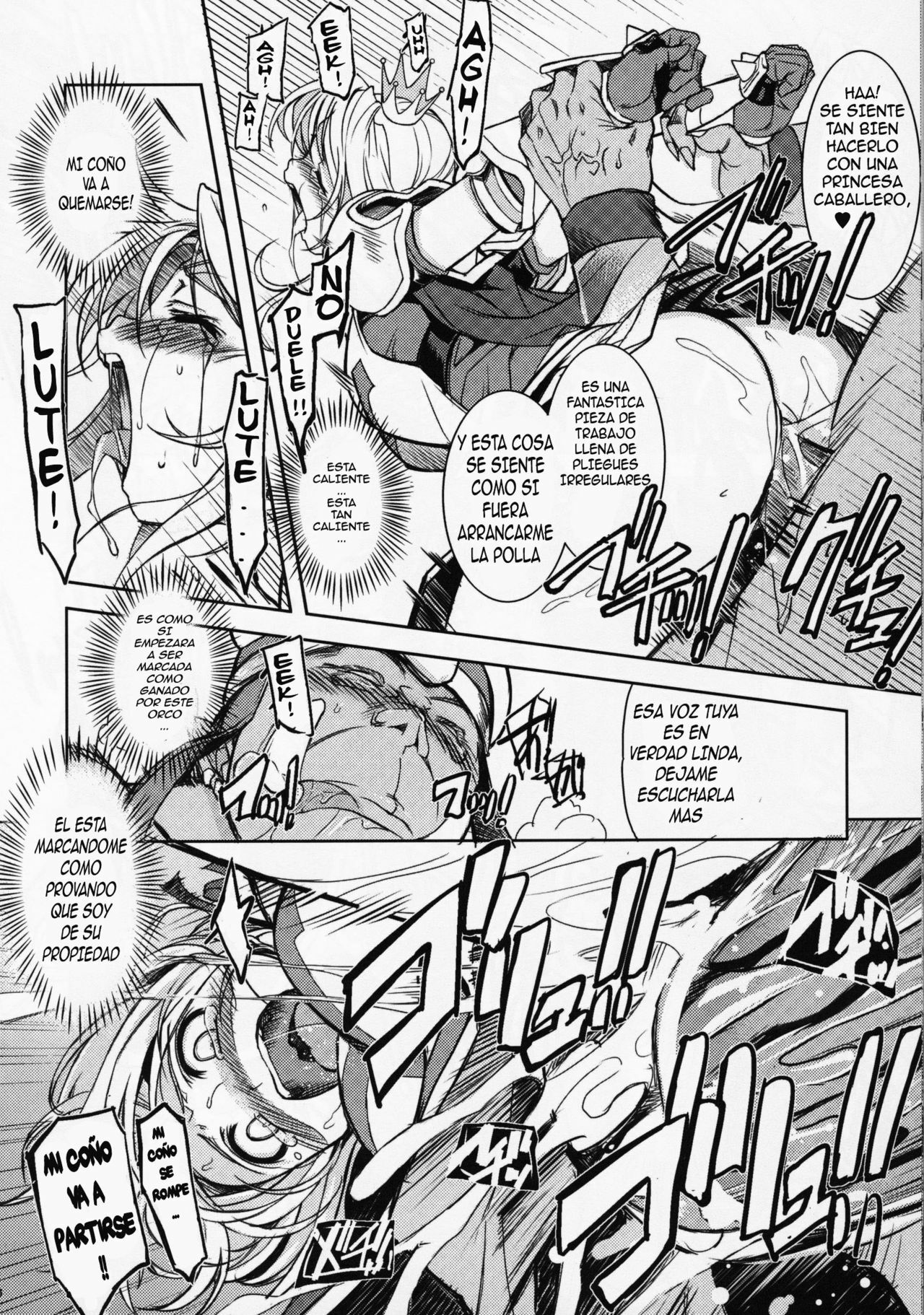 (C76) [Xration (mil)] Hime Kishi Tame | Princesa Caballero Domesticada (Ragnarok Online) [Spanish] [Kallen-Kozuki] page 16 full