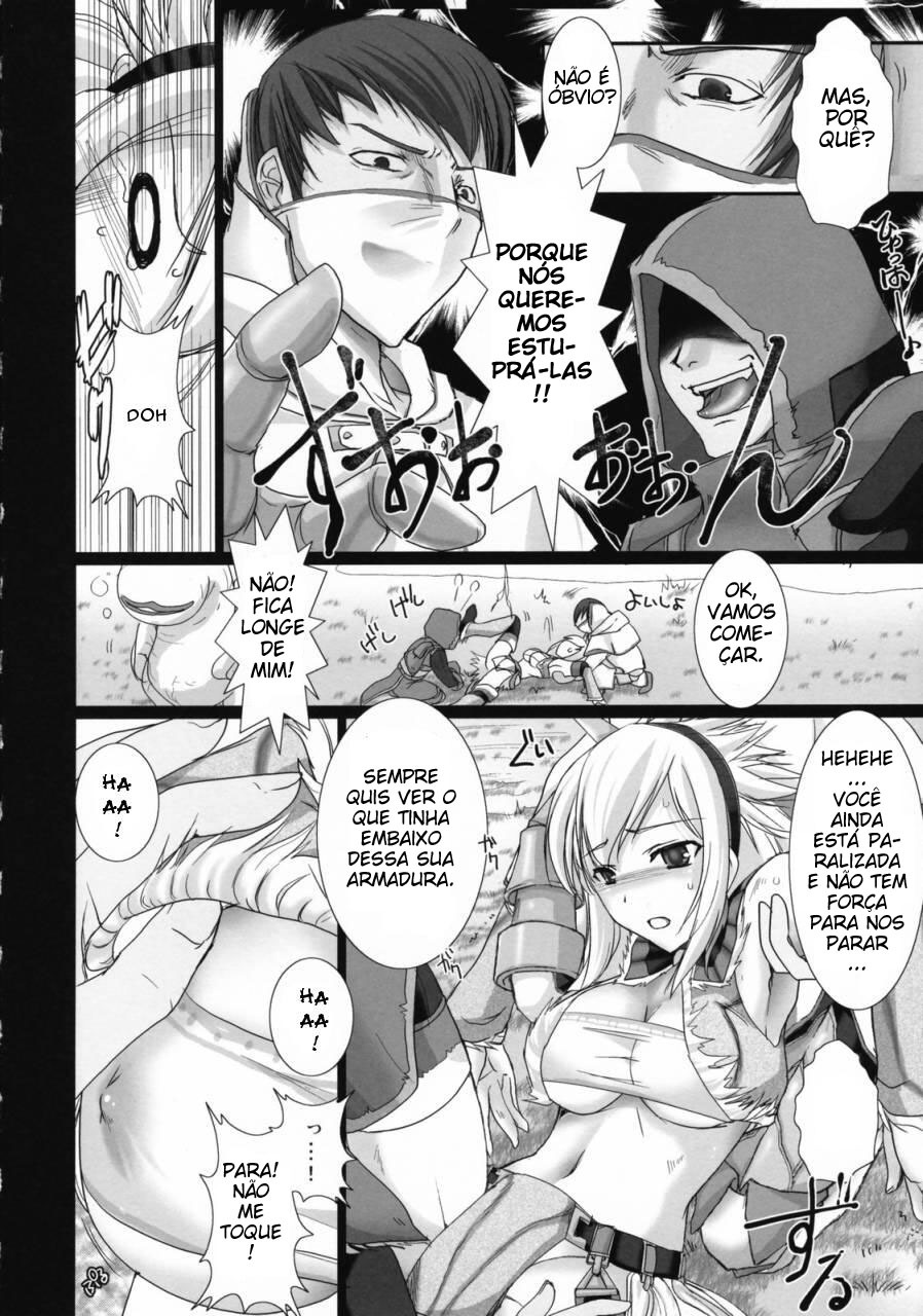 (SC35) [UDON-YA (Kizuki Aruchu, ZAN)] MonHun no Erohon (Monster Hunter) [Portuguese-BR] [HentaiHome] page 10 full