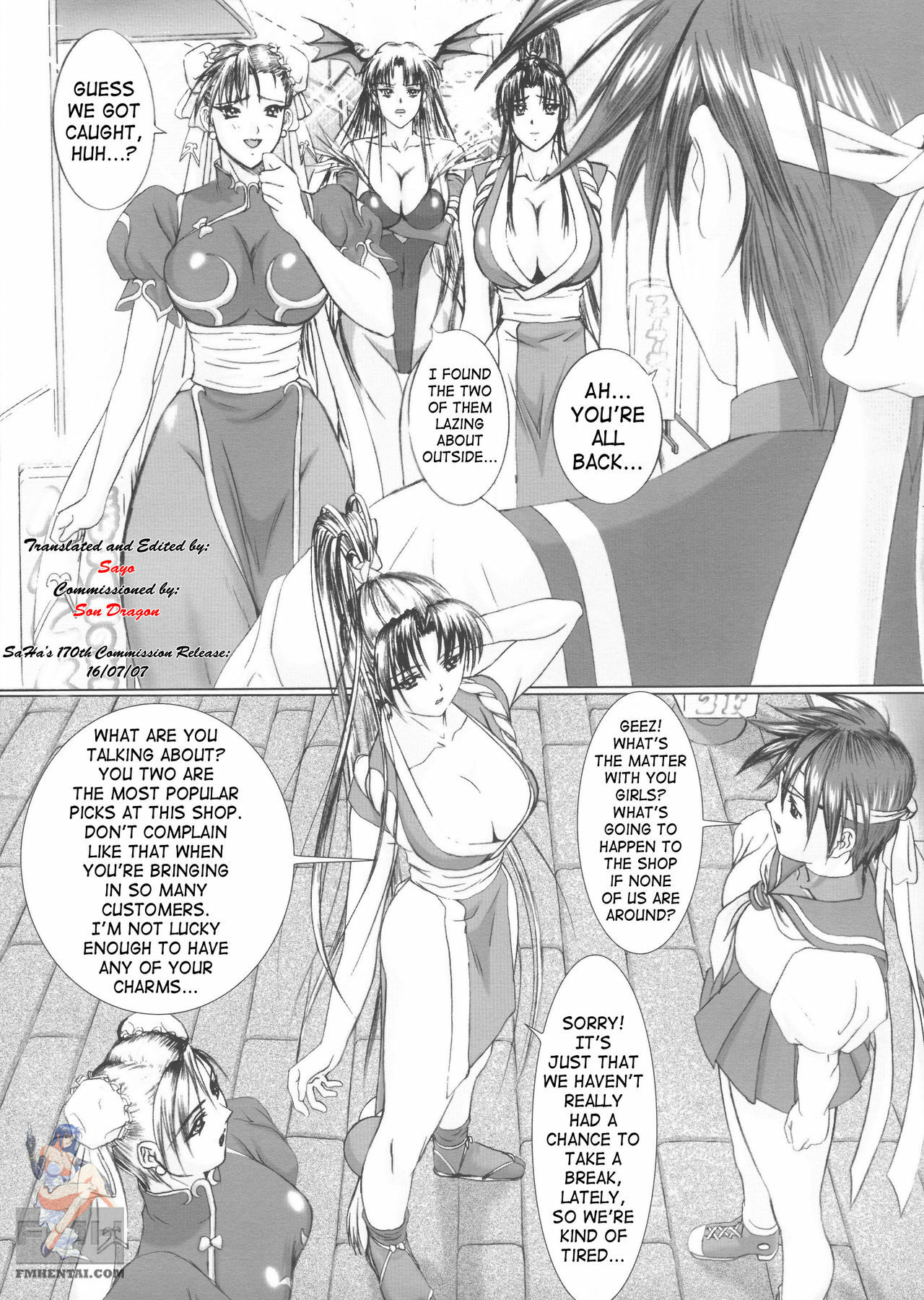 (CR31) [Frapper Spirits (Hitsuki)] Oshaburi Palace Sokushaku Ranbu | Blowjob Palace (Various) [English] [SaHa] page 3 full