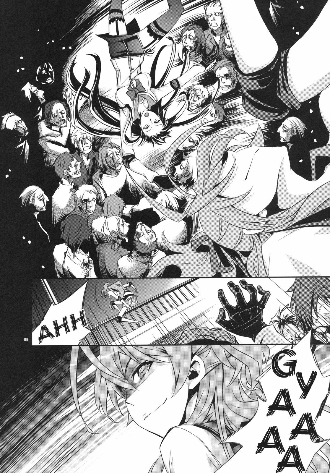 (C79) [Crazy9 (Ichitaka)] RAPE OF THE DEAD (HIGHSCHOOL OF THE DEAD) [English] [FUKE] page 5 full