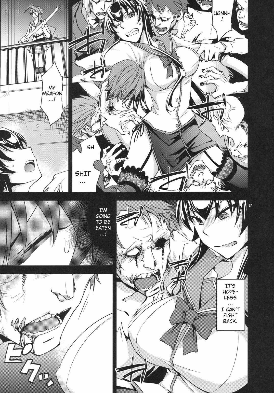 (C79) [Crazy9 (Ichitaka)] RAPE OF THE DEAD (HIGHSCHOOL OF THE DEAD) [English] [FUKE] page 6 full