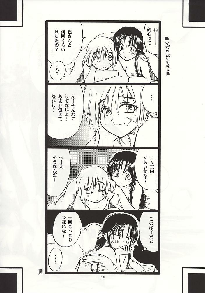 (C60) [Yamaguchirou (Yamaguchi Shinji)] Kyouken 1 (Rurouni Kenshin) page 35 full