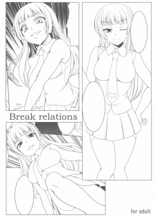 (C79) [Kirintei (Kirin Kakeru)] Break relations (THE iDOLM@STER) - page 1