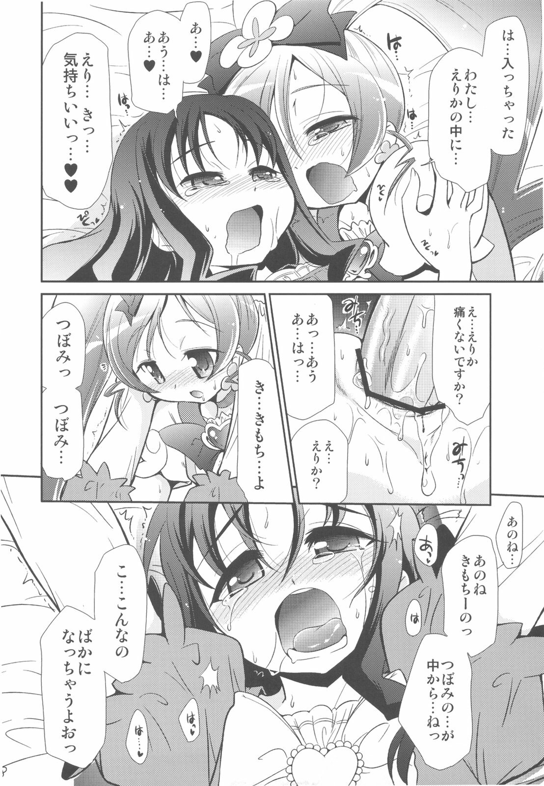 (C79) [Yokoshimaya. (Yokoshima Takemaru)] Erifo (Heartcatch Precure!) page 18 full