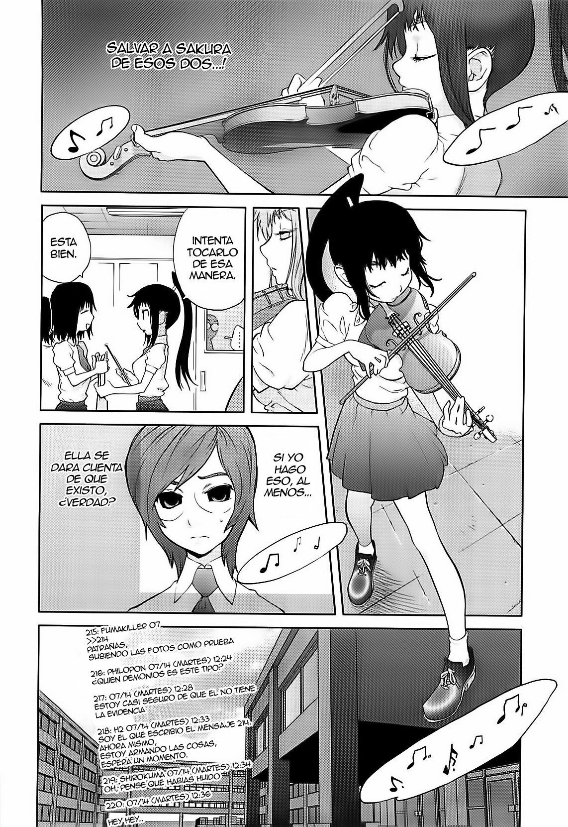 [Kotoyoshi Yumisuke] Kumikyoku Mitsunyuu Vol.2 Ch.2 [Spanish] page 4 full