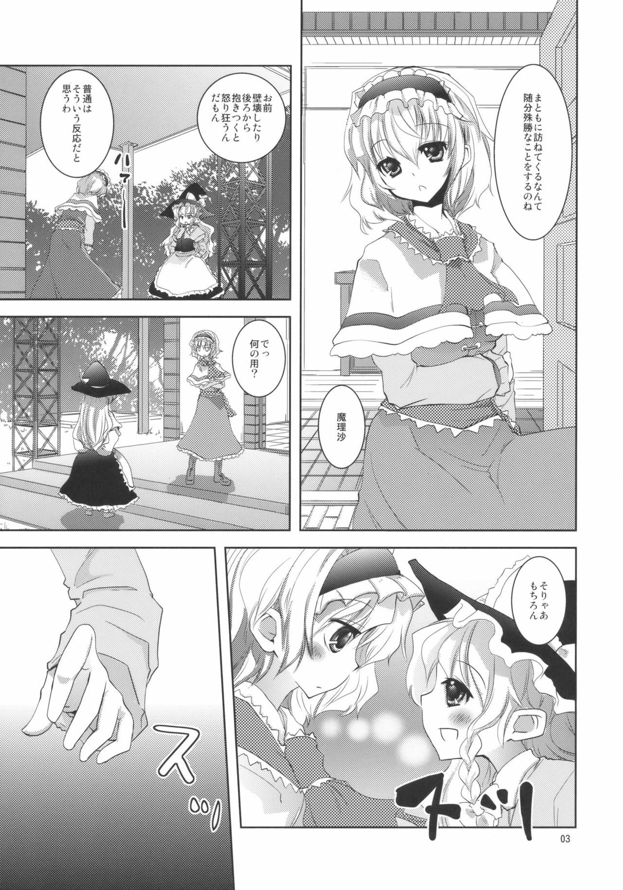 (C79) [Sanzoku no Uta (Takara Akihito)] Love in chu chu chu (Touhou Project) page 3 full