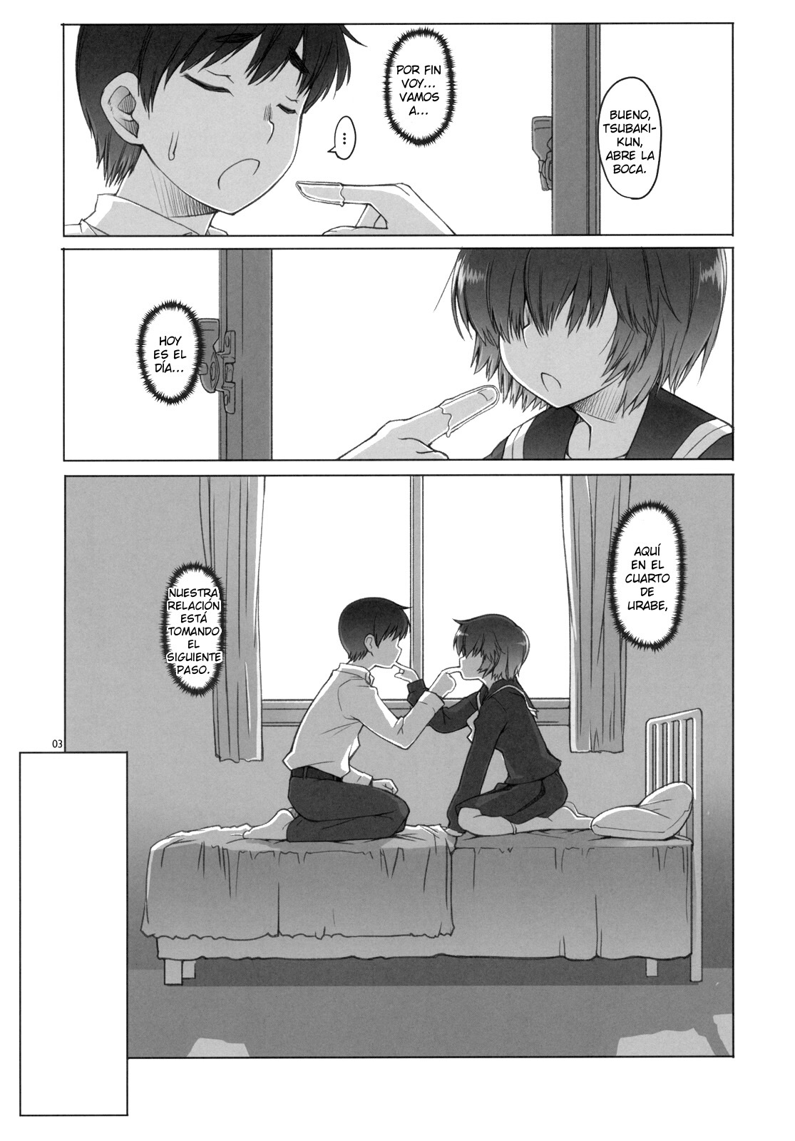 (C79) [Asaki Blog Branch Office (Asaki Takayuki)] Love Urabe+ (Nazo no Kanojo X) [Spanish] [CaFe-Nii] page 2 full