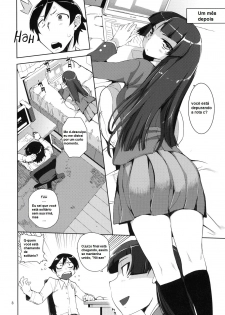 (C78) [Hyoco Road (Hyocorou)] O, Ore no Imouto gaa 2 (Ore no Imouto ga Konna ni Kawaii Wake ga Nai) [Portuguese-BR] [Kyousuke] - page 7