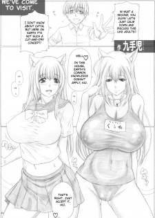 (C79) [AXZ (Kutani)] Angel's Stroke 48 - Nekomimi Shibori (Asobi ni Ikuyo!) [English] [Chocolate] - page 2