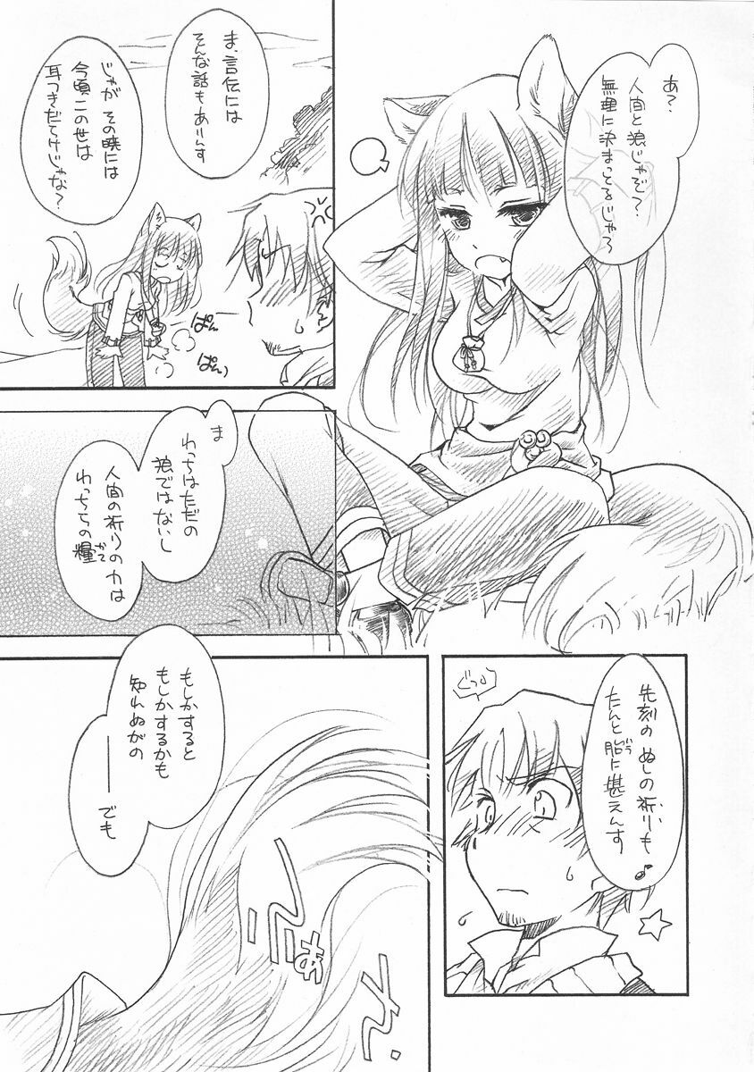 (C73) [Hinaprin (Ikuta Takanon)] Ookami no Hatsujouki (Spice and Wolf) page 14 full