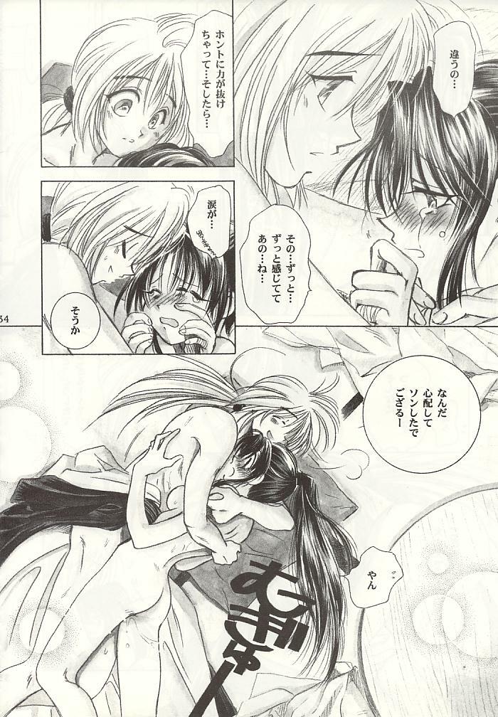 (C55) [Yamaguchirou (Yamaguchi Shinji)] Tousou // SCARRED OVER (Rurouni Kenshin) page 31 full