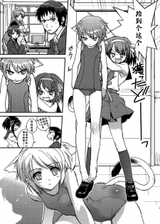 (C79) [Hapoi-dokoro (Okazaki Takeshi)] Alterna SP -Kimi ga Iru Sekai- (The Melancholy of Haruhi Suzumiya) [Chinese] [神风汉化] - page 17