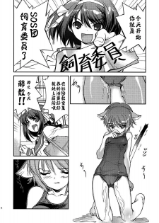 (C79) [Hapoi-dokoro (Okazaki Takeshi)] Alterna SP -Kimi ga Iru Sekai- (The Melancholy of Haruhi Suzumiya) [Chinese] [神风汉化] - page 20