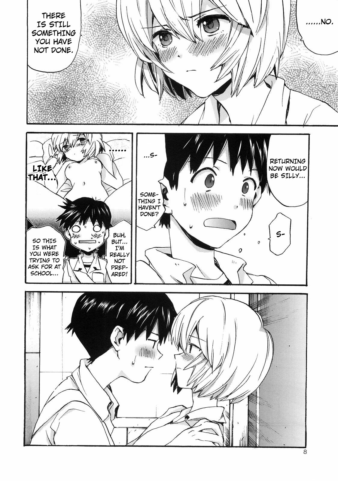 (Shota Scratch 9) [Aihara-Otome (Yamada Nyoriko)] Shinji to Ayanami ga Love Love | Love Rei X Shinji (Neon Genesis Evangelion) [English] ==Strange Companions== page 7 full