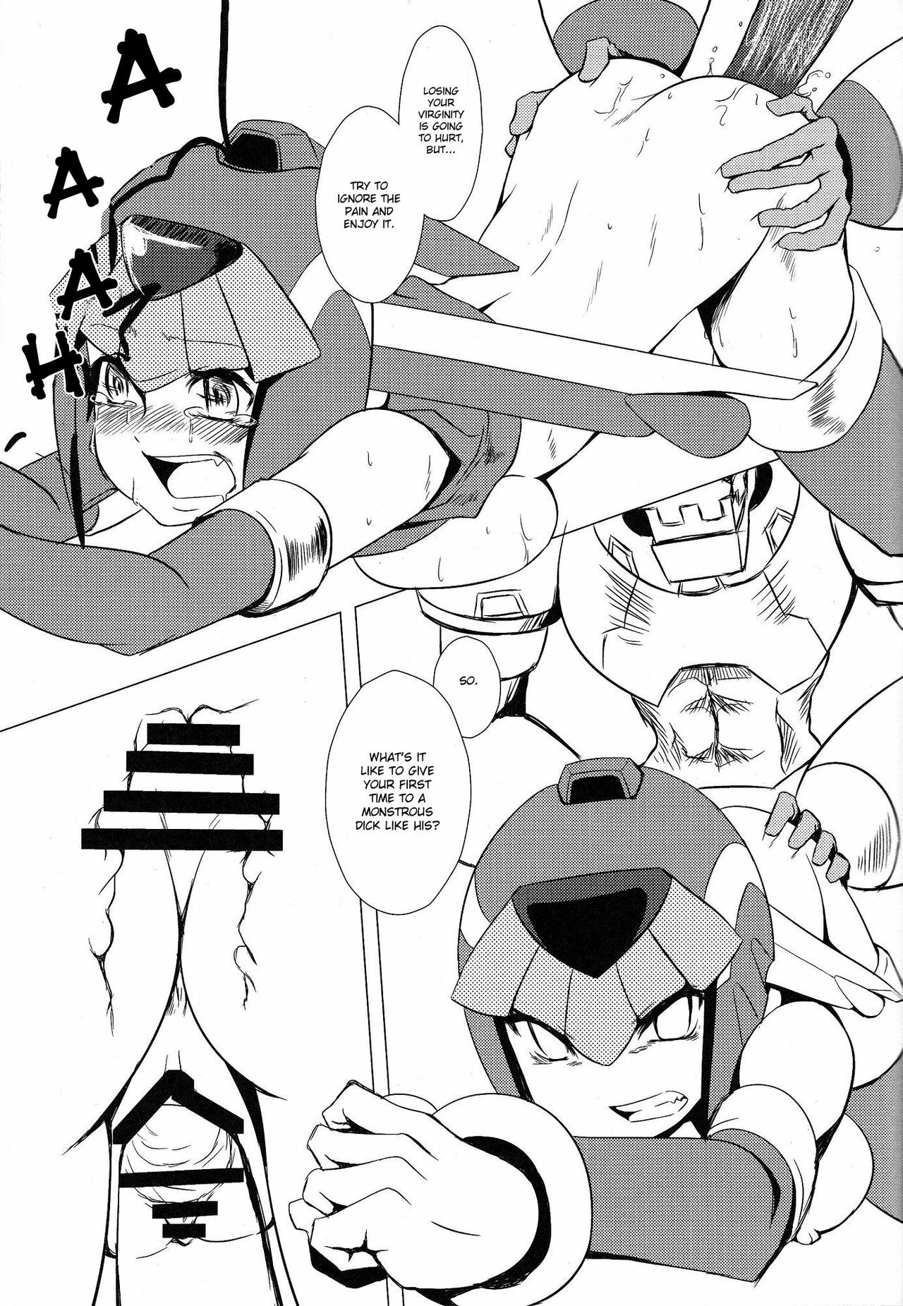 (C77) [Area-S (Dra)] Haraguro-sama wa Wadatsumi ga Okirai | Miss Meanie Hates the Sea God (Megaman Zero) [English] [desudesu] page 16 full