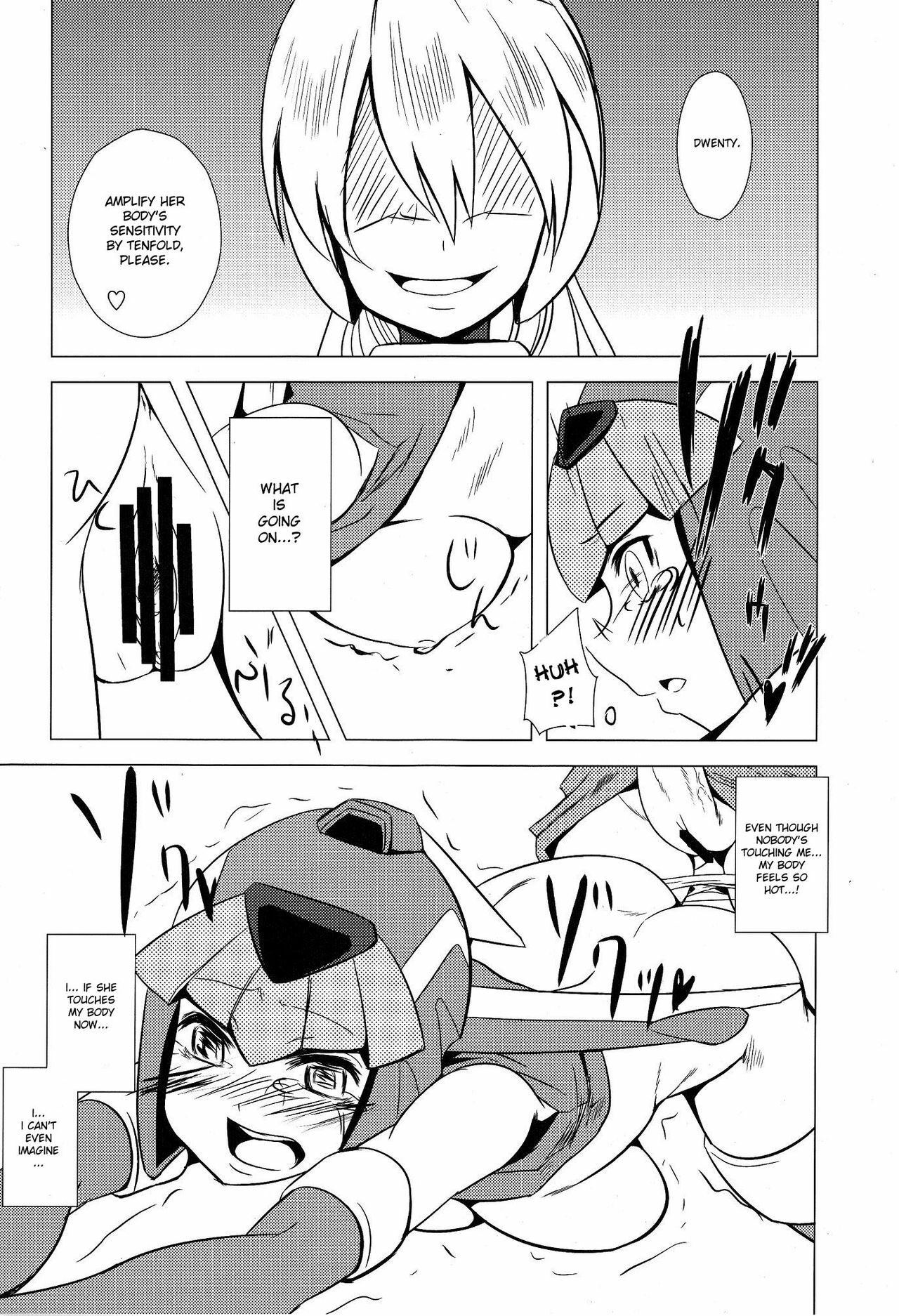 (C77) [Area-S (Dra)] Haraguro-sama wa Wadatsumi ga Okirai | Miss Meanie Hates the Sea God (Megaman Zero) [English] [desudesu] page 21 full