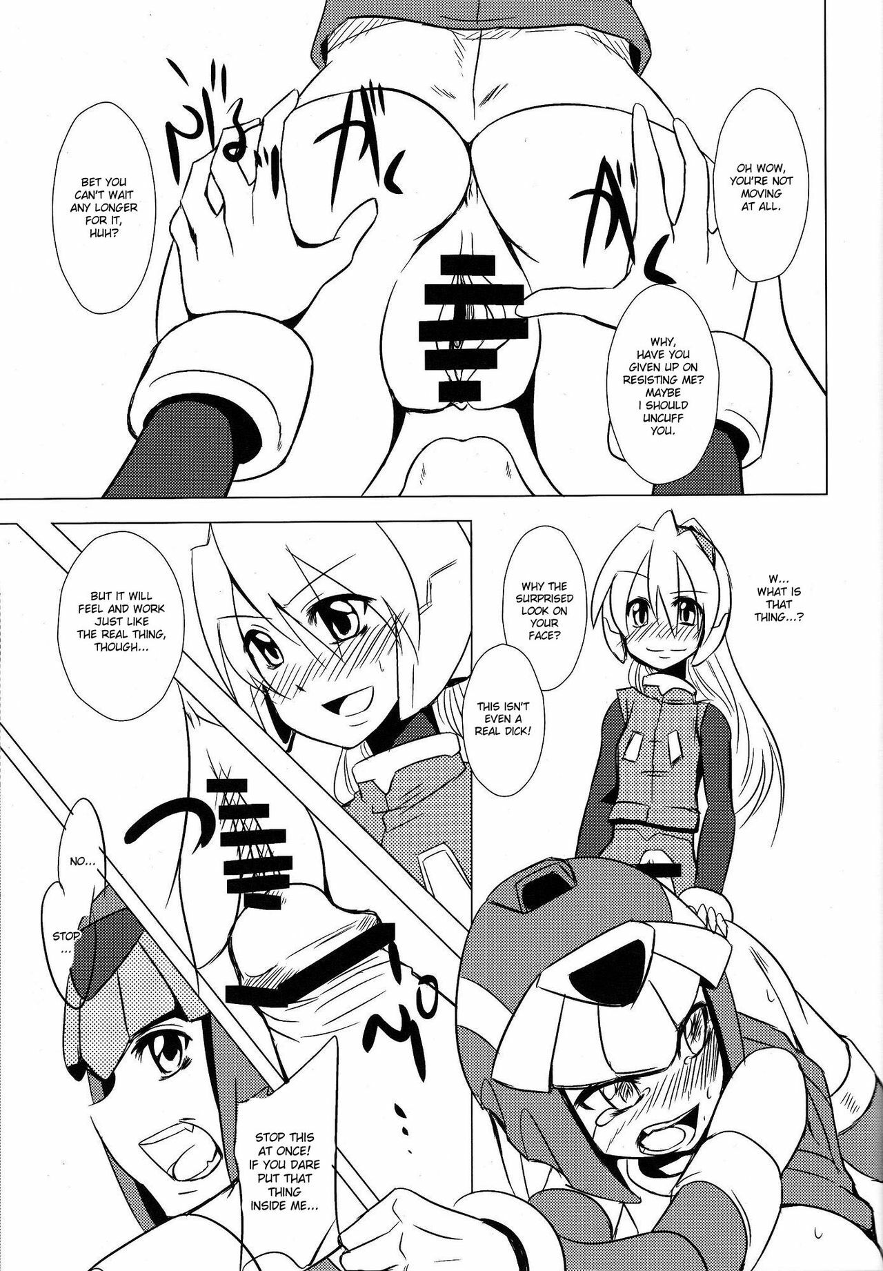 (C77) [Area-S (Dra)] Haraguro-sama wa Wadatsumi ga Okirai | Miss Meanie Hates the Sea God (Megaman Zero) [English] [desudesu] page 22 full