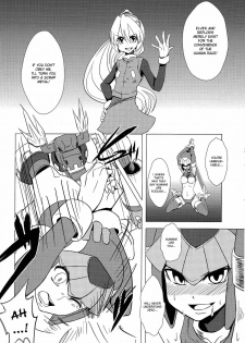 (C77) [Area-S (Dra)] Haraguro-sama wa Wadatsumi ga Okirai | Miss Meanie Hates the Sea God (Megaman Zero) [English] [desudesu] - page 13