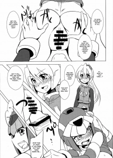 (C77) [Area-S (Dra)] Haraguro-sama wa Wadatsumi ga Okirai | Miss Meanie Hates the Sea God (Megaman Zero) [English] [desudesu] - page 22