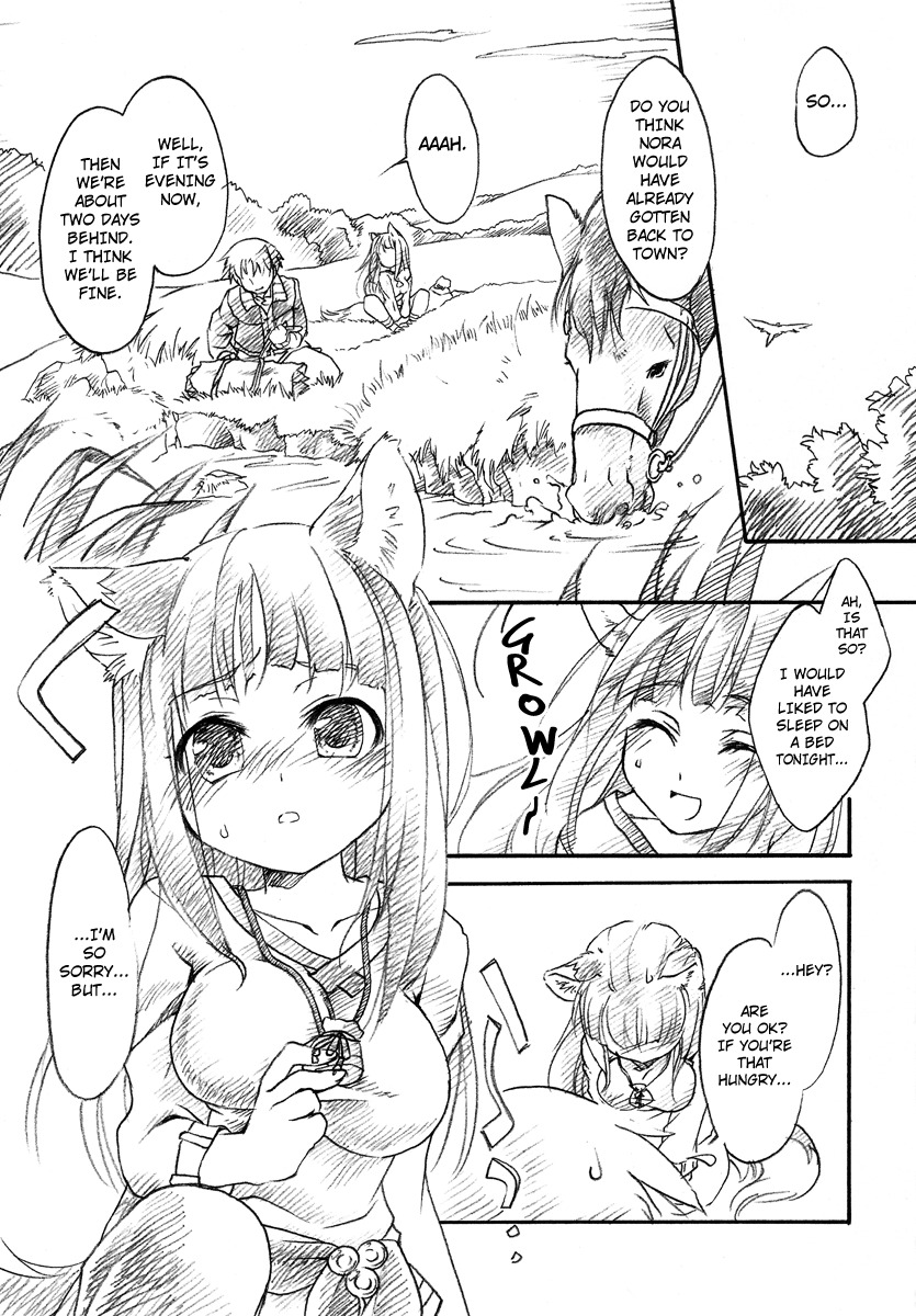 (C73) [Hinaprin (Ikuta Takanon)] Ookami no Hatsujouki | Wolf and the Rutting Season (Spice and Wolf) [English] =Strange Companions= page 2 full