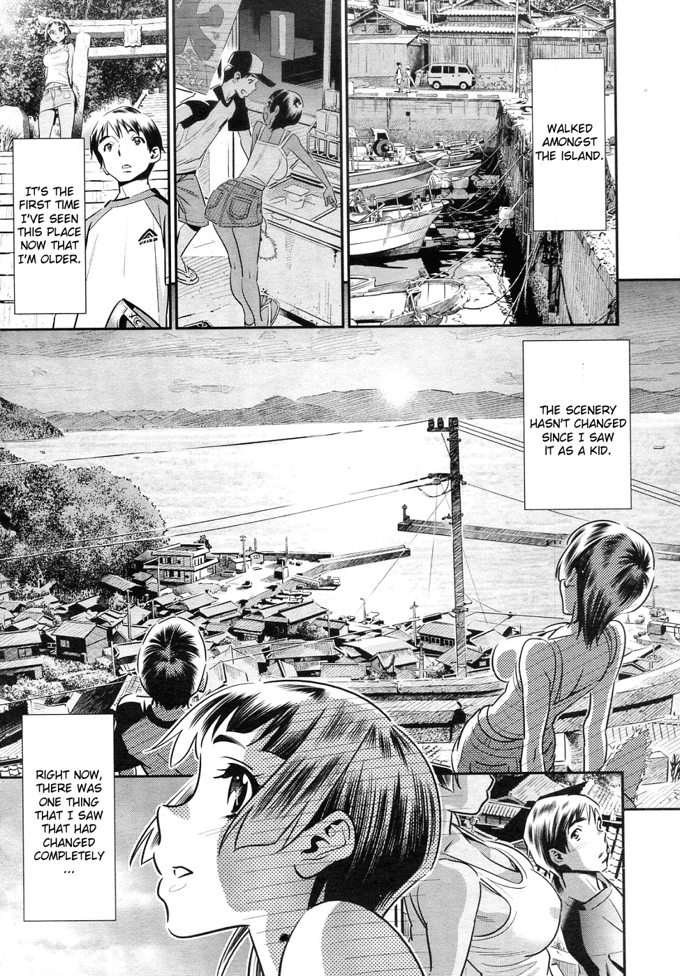 [Katsura Yoshihiro] Ano Natsu, Omoide no Umi - One Summer Dream (COMIC Megastore 2011-02) [English] [CGrascal] page 9 full