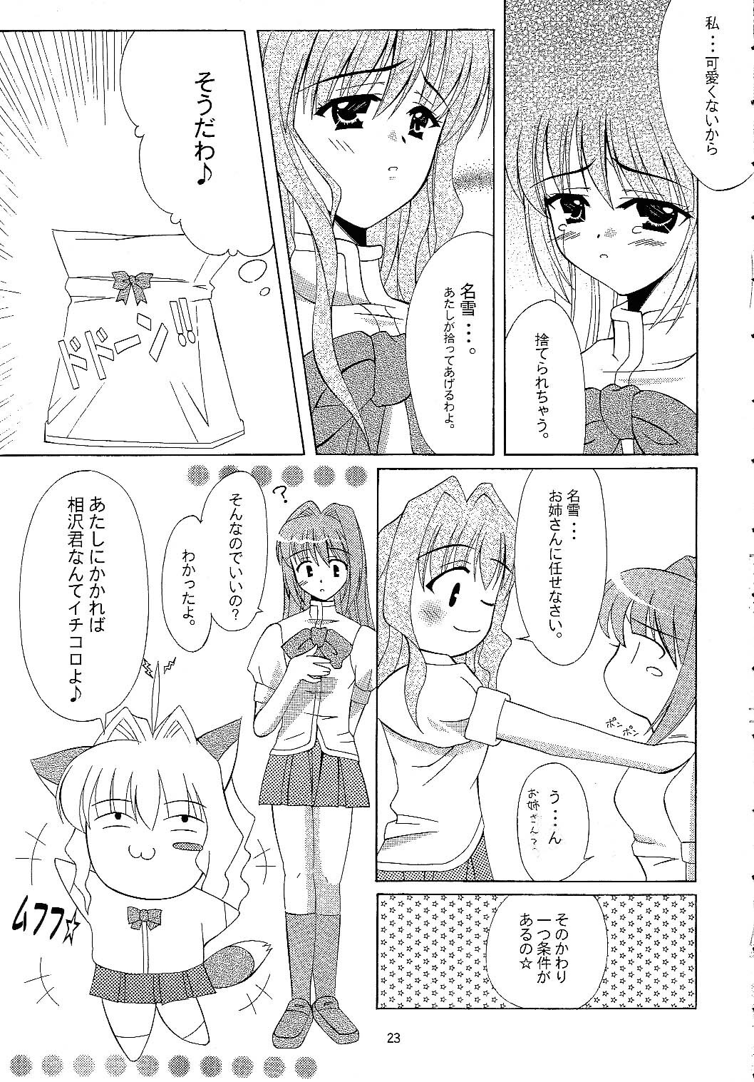 (CR32) [HATENA-BOX (Oda Ken'ichi)] DANCING CAT (Kanon) page 22 full