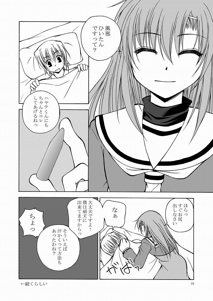 [Ringo Koucha (Futatsuki Kazuo, Kashimi Masao, Takamiya Sakura)] Daijoubu! ... Janai!? (Hayate no Gotoku!) page 18 full