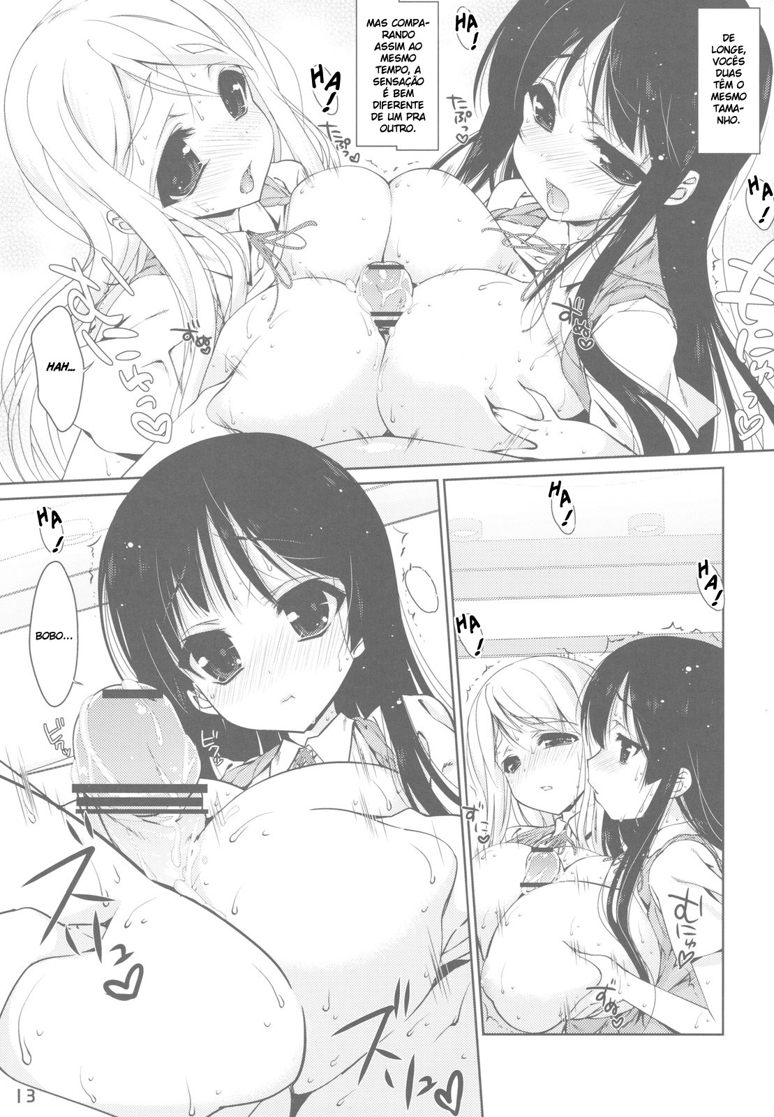 (CT16) [Nama Cream Biyori (Nanase Meruchi)] Mio-tan! 6 Mugi-chan to (K-ON!) [Portuguese-BR] [BartSSJ] page 13 full