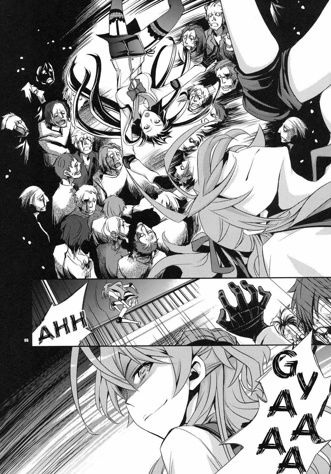 (C79) [Crazy9 (Ichitaka)] RAPE OF THE DEAD (HIGHSCHOOL OF THE DEAD) [Spanish] [Biblioteca Hentai] page 5 full