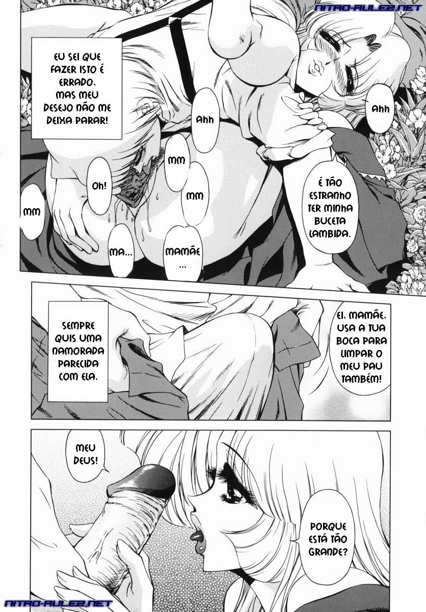 [Asatsuki Minami] Enbo Ryoujoku | Violação Sexy De Mamãe [Portuguese-BR] {Nitro-Rulez} page 7 full