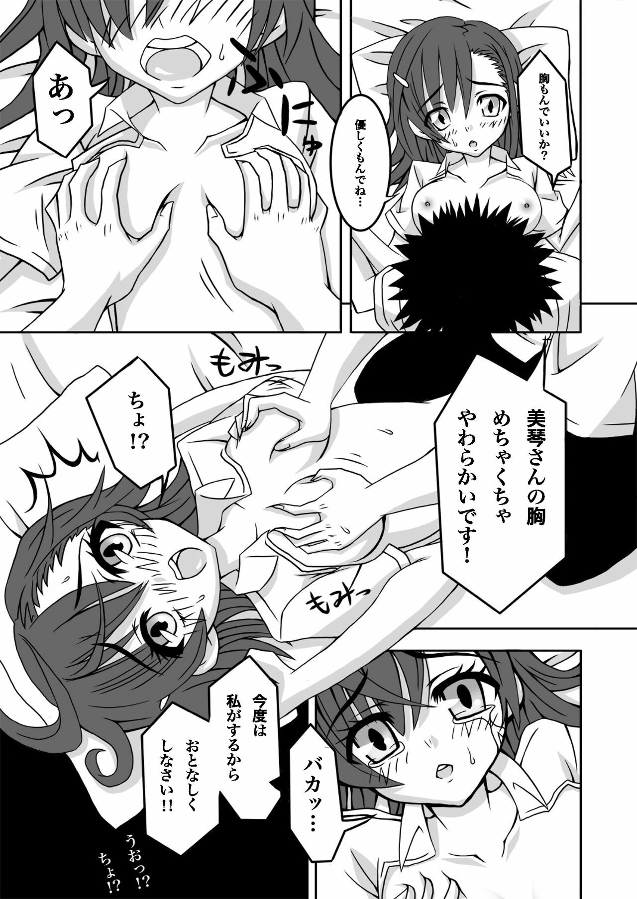 [Tekahara Heranke (Hiryuu Kinoko)] Toaru Mikoto no mou dame po. (Toaru Majutsu no Index) page 4 full