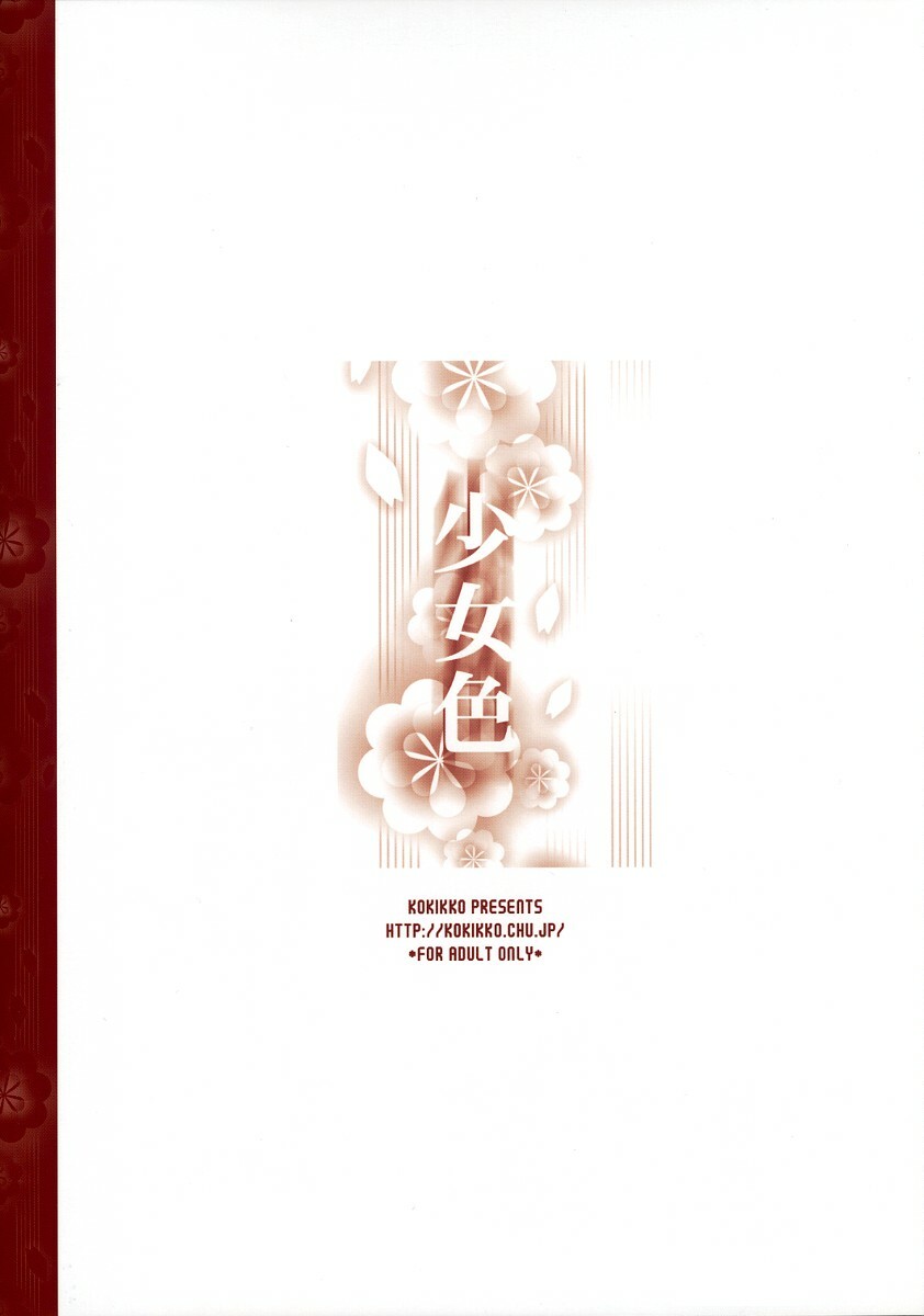(C73) [Kokikko (Sesena Yau)] Shoujo Iro (Various) [Chinese] [L.S.汉化组] page 19 full
