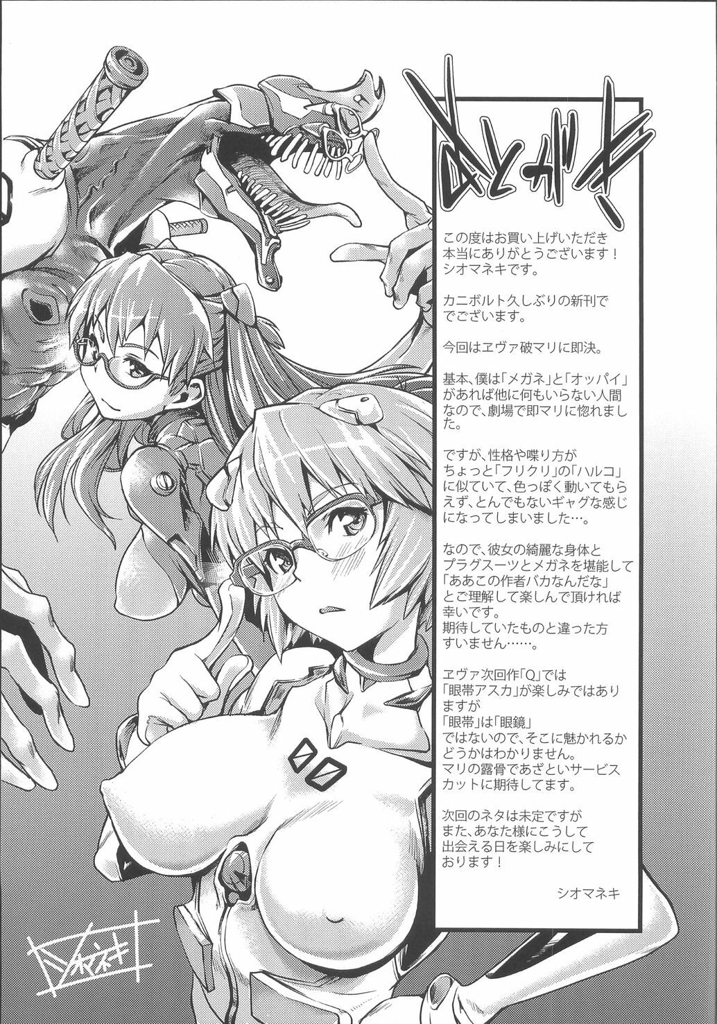 (C79) [Kani Volt (Shiomaneki)] MAKINAMI MARI ILLUSTRIOUS BOOK (Neon Genesis Evangelion) [Chinese] [wwy个人汉化] page 17 full