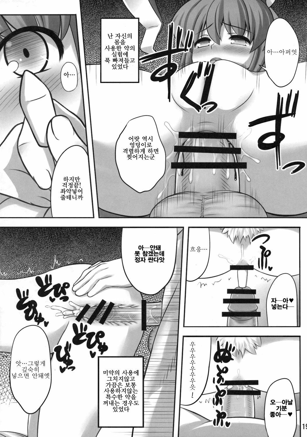 (C77) [Fukutsuu Okosu (Kaiou)] Bannou Yaku | 만능의 약 (Touhou Project) [Korean] [팀☆면갤] page 18 full