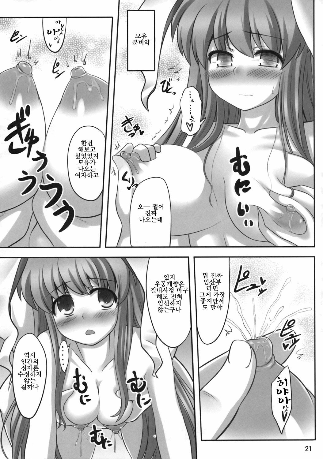 (C77) [Fukutsuu Okosu (Kaiou)] Bannou Yaku | 만능의 약 (Touhou Project) [Korean] [팀☆면갤] page 20 full