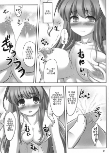 (C77) [Fukutsuu Okosu (Kaiou)] Bannou Yaku | 만능의 약 (Touhou Project) [Korean] [팀☆면갤] - page 20