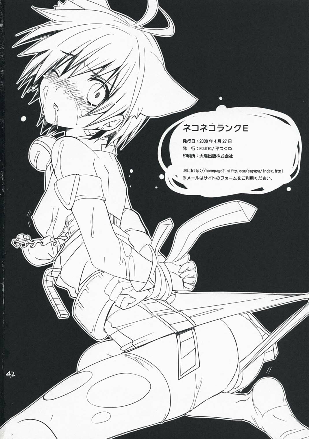 (COMIC1☆2) [ROUTE1 (Taira Tsukune)] NekoNeko Rank E (THE iDOLM@STER) [English] [IKO] page 41 full