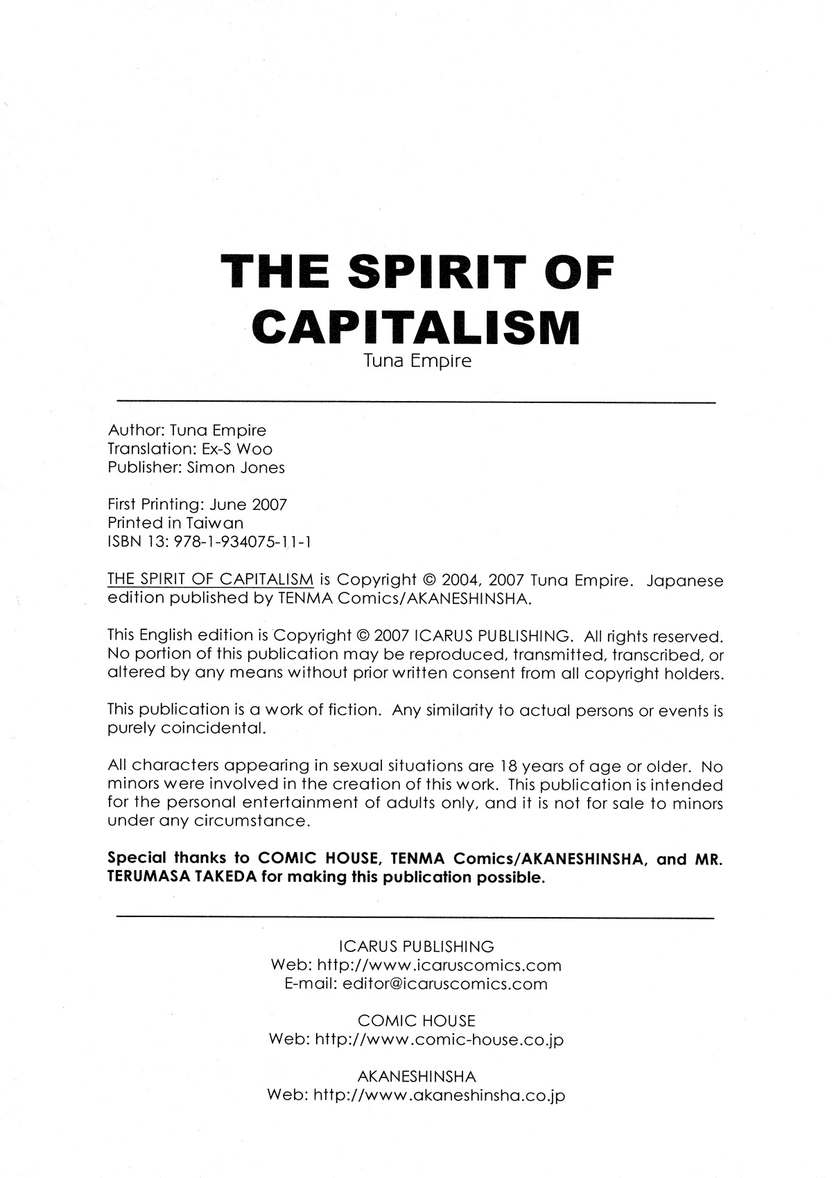 [Tuna Empire] Shihon Shugi no Seishin - Der Geist des Kapitarismus | The Spirit of Capitalism [Spanish] [Decensored] page 148 full