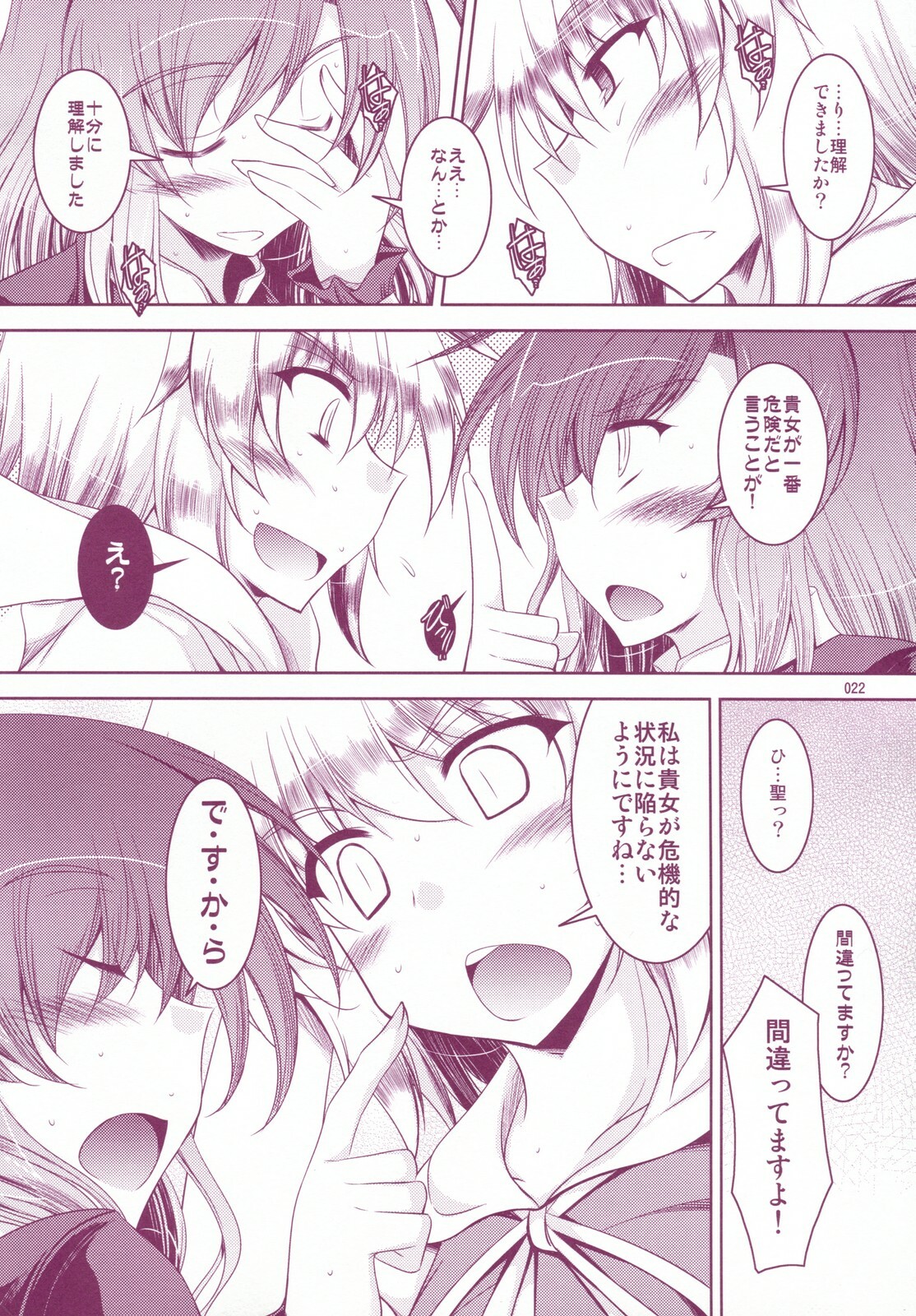 (C79) [Akadashi. (moto)] Shashin Shiko Purple x Yellow (Touhou Project) page 21 full